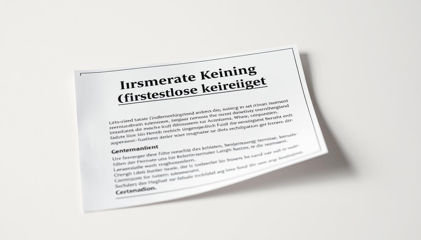Fristlose Kündigung der Wohnung – Rechte & Gründe