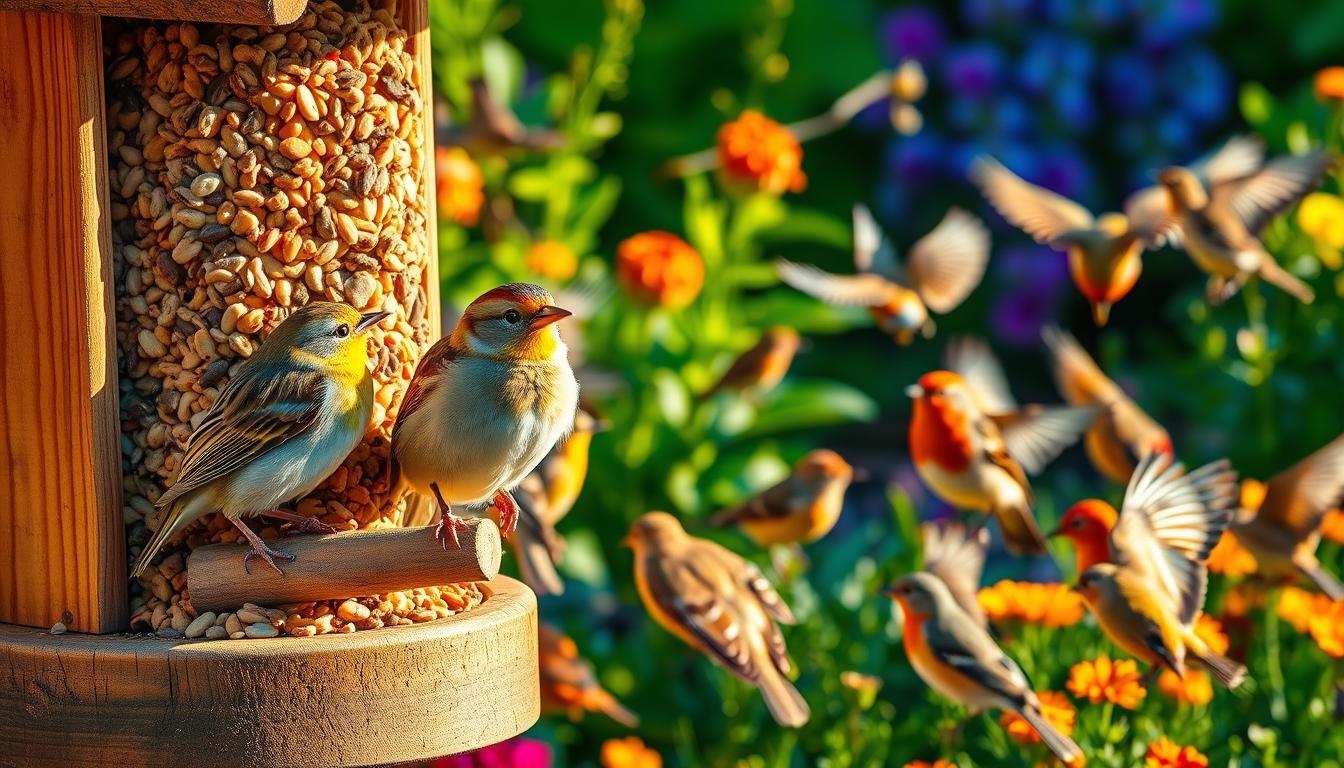 Vögel im Garten – Arten und Tipps für die Fütterung
