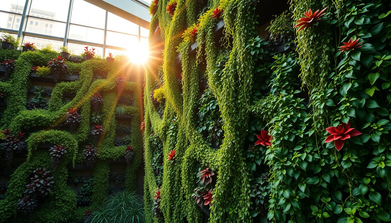 Vertikaler Garten Design